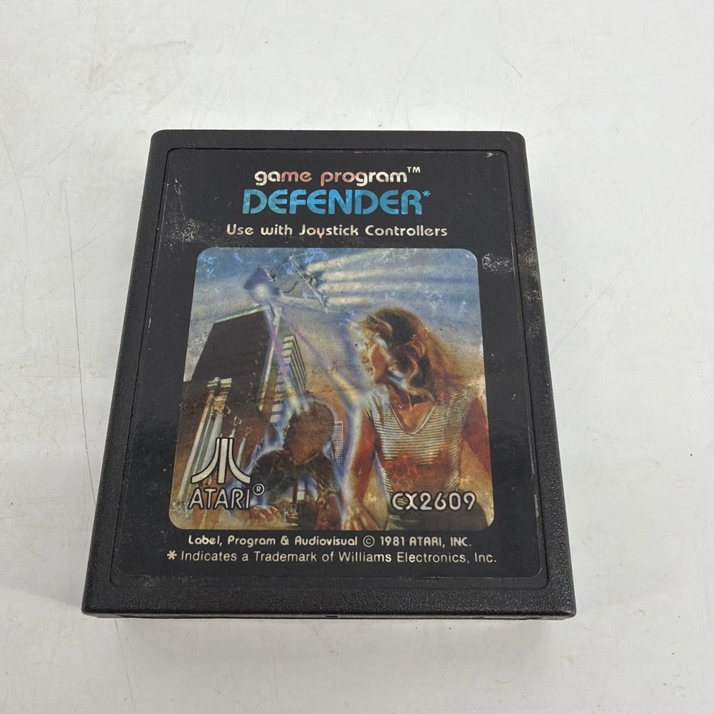 Defender (Atari 2600, 1981) Cartridge Only